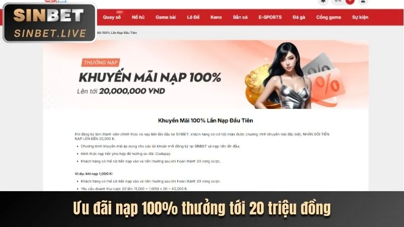 Ưu đãi nạp tiền và hoàn trả hàng ngày sv368vi thắng